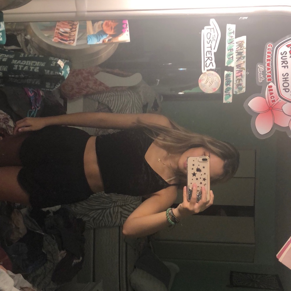 Velvet forever 21 cropped tank